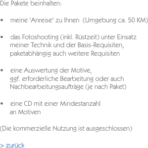 Die Pakete beinhalten: